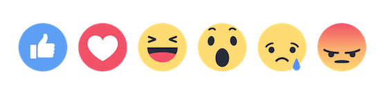 facebook reactions - sanzen digital